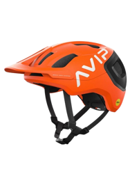 Cyklistická prilba POC Axion Race MIPS Fluorescent Orange/Uranium Black Matt - 2024