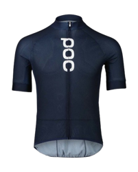 Cyklistický dres POC M's Essential Road Logo Jersey  Calcite Blue/Dark Calcite Blue - 2024