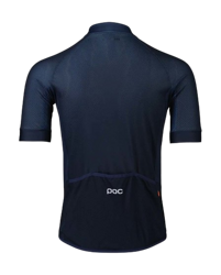 Cyklistický dres POC M's Essential Road Logo Jersey  Calcite Blue/Dark Calcite Blue - 2024