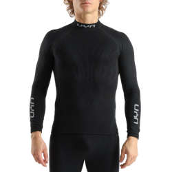 Funkčné tričko UYN Man Elevatyon Biomorph UW Shirt Long SL Turtle New Neck Black - 2024/25