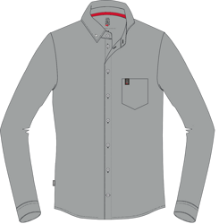 Košeľa Van Deer Casual Shirt Grey - 2024/25