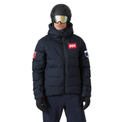 Lyžiarska bunda Helly Hansen Kvitfjell Race Puffy Jacket Navy NSF Replica - 2024/25