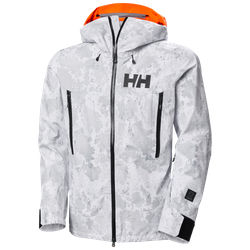 Lyžiarska bunda Helly Hansen Sogn Shell 2.0 Jacket Grey Fog Snow Camo Aop - 2024/25 