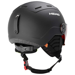 Lyžiarska helma HEAD Mojo Visor Black - 2024/25