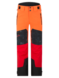 Lyžiarske nohavice Ziener Tewes Full-Zip Man Red Orange Pop - 2024/25