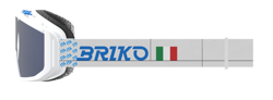 Lyžiarske okuliare Briko Vulcano Mask Italia White/Science Blue - 2024/25