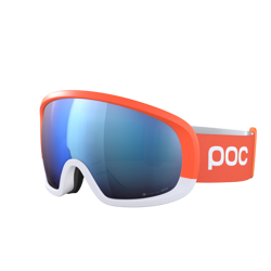 Lyžiarske okuliare POC Fovea Mid Clarity Comp+ Fluorescent Orange/Hydrogen White/Spektris Blue - 2022/23