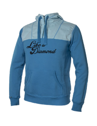 Mikina ENERGIAPURA Sweatshirt Svarte Like A Diamond Turquoise 