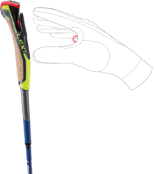 Palice Nordic Walking LEKI Traveller FX.One Carbon - 2024