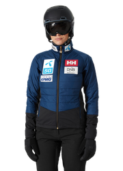 Páperová bunda Helly Hansen World Cup Insulator Jacket Ocean NSF - 2023/24