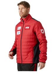 Páperová bunda Helly Hansen World Cup Insulator Jacket Red - 2023/24