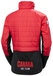 Páperová bunda Helly Hansen World Cup Insulator Jacket Red - 2023/24