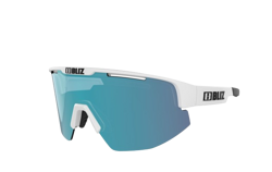 Slnečné okuliare BLIZ Matrix Nano Photochromic Matt White/Brown Blue