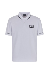 Tričko Emporio Armani Man Jersey Polo White