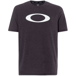 Tričko OAKLEY O-Bold Ellipse Blackout Light Heather