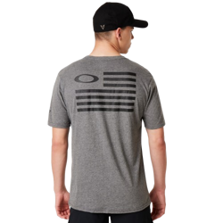 Tričko OAKLEY SI Oakley Flag Tee Athletic Heather Gray